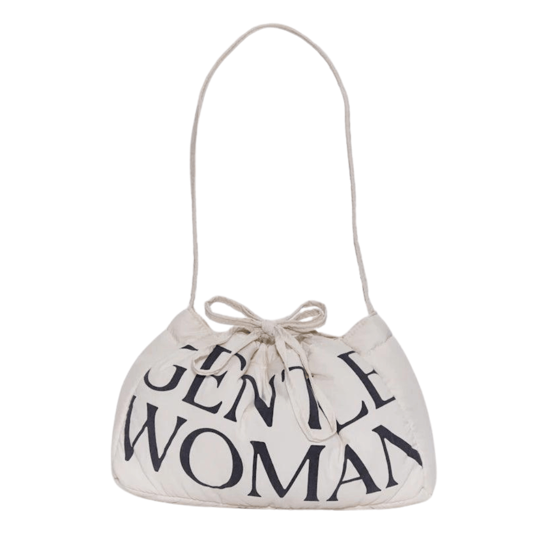 Gentlewoman Dumpling Bag in Cream - Astrid & Rose