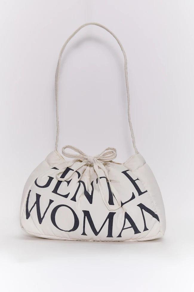 Gentlewoman Dumpling Bag in Cream Astrid Rose