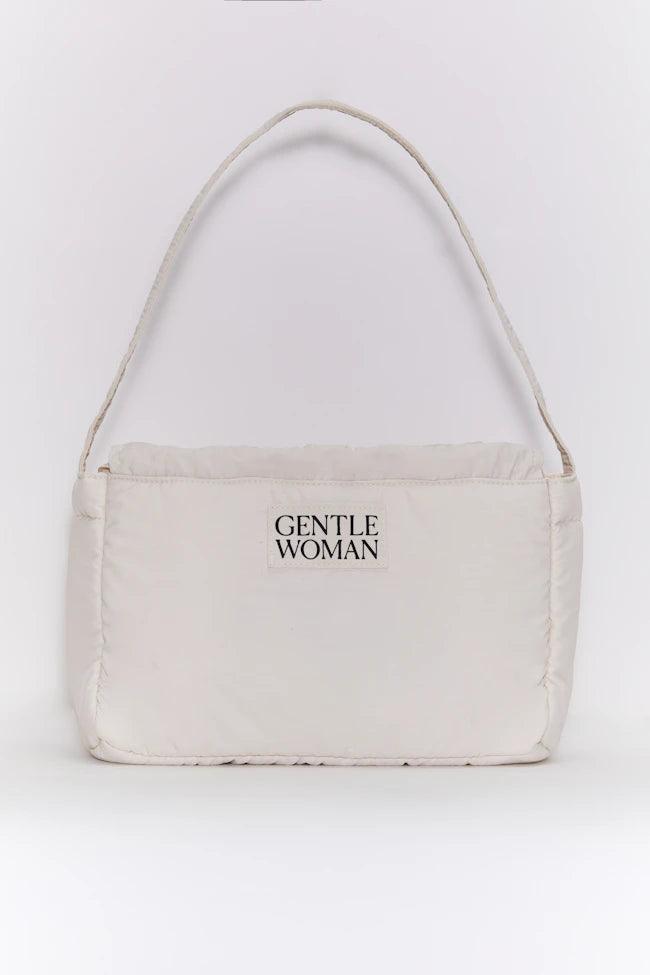 Gentlewoman Dumpling Bag in Cream - Astrid & Rose