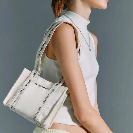 Gentlewoman Logo Strap Micro Tote - Astrid & Rose