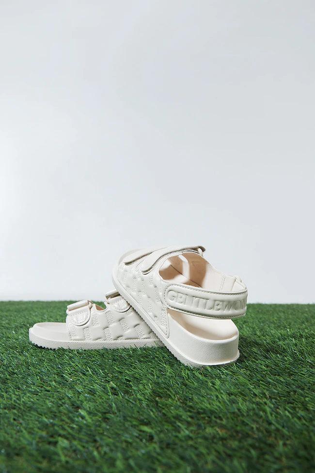 Gentlewoman Strappy Sandals in Cream – Astrid & Rose
