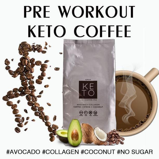 Gmax Keto Coffee Mix 500 Grams Pack Makes 30 Cups (PREORDER) - Astrid & Rose