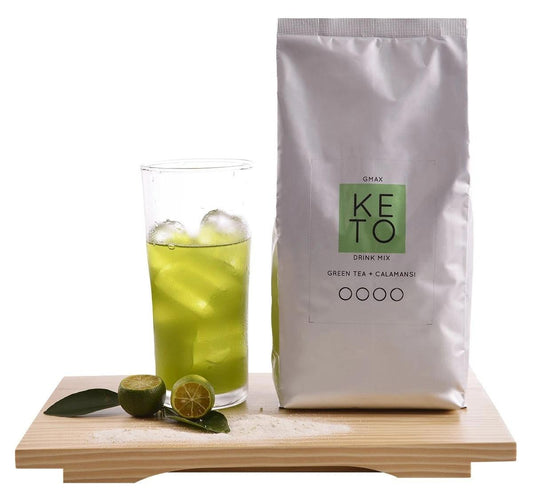 Gmax Keto Drink Mix Green Tea + Calamansi 1-Kilo Pack - Astrid & Rose