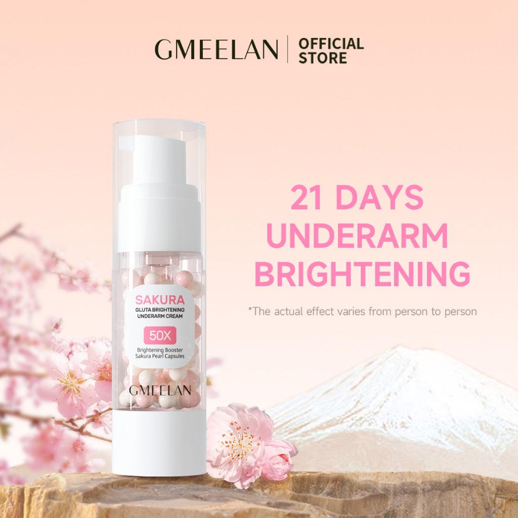 Gmeelan Sakura Underarm Whitening Cream Body Lotion Pearl Moisturizer 30g - Astrid & Rose