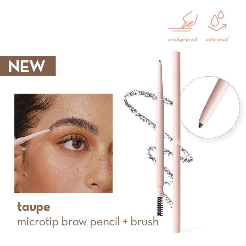 Happy Skin Holy Grail Microtip Brow Pencil + Brush (PREORDER) - Astrid & Rose