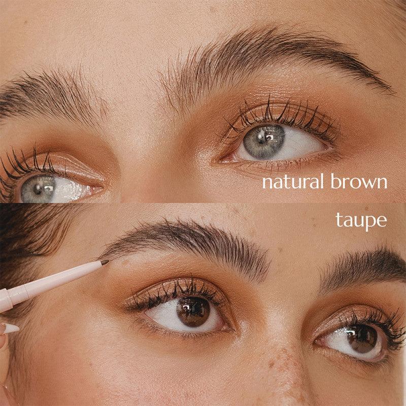 Happy Skin Holy Grail Microtip Brow Pencil + Brush (PREORDER) - Astrid & Rose