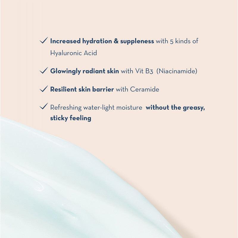 Happy Skin Hyaluronic + B3 Boost Water Cream 50g (PREORDER) - Astrid & Rose