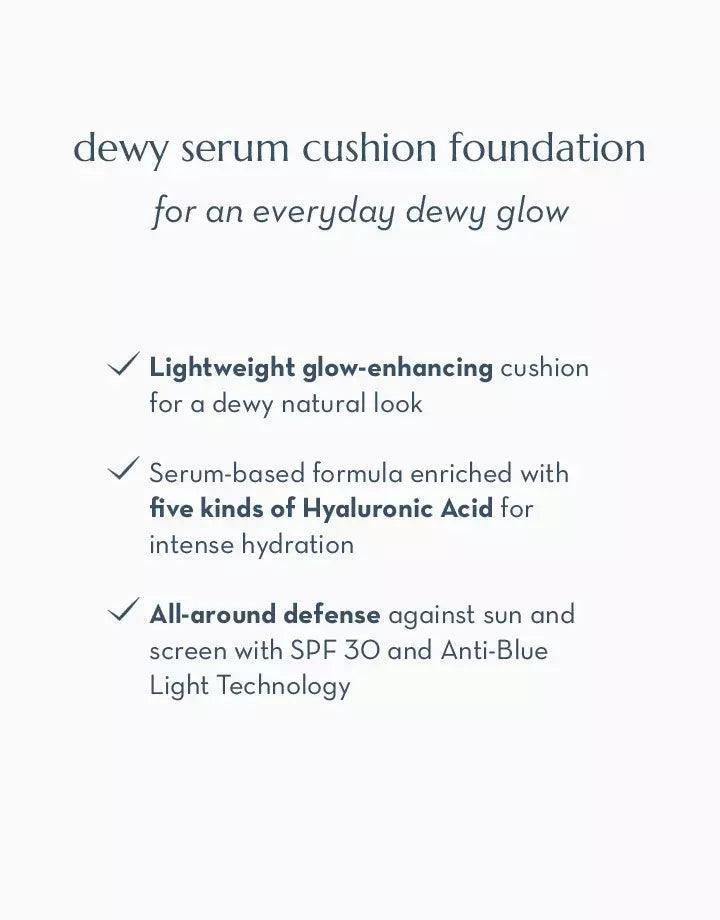 Happy Skin Second Skin Dewy Serum Cushion Foundation SPF30 (PREORDER) - Astrid & Rose