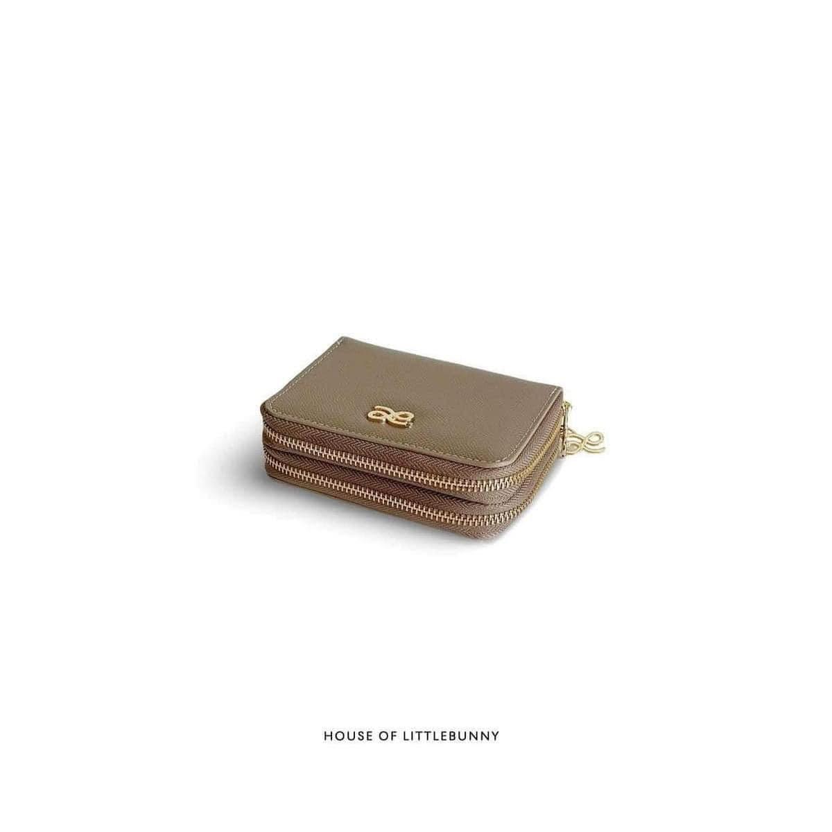 House of Little Bunny Double Zip Wallet - Astrid & Rose