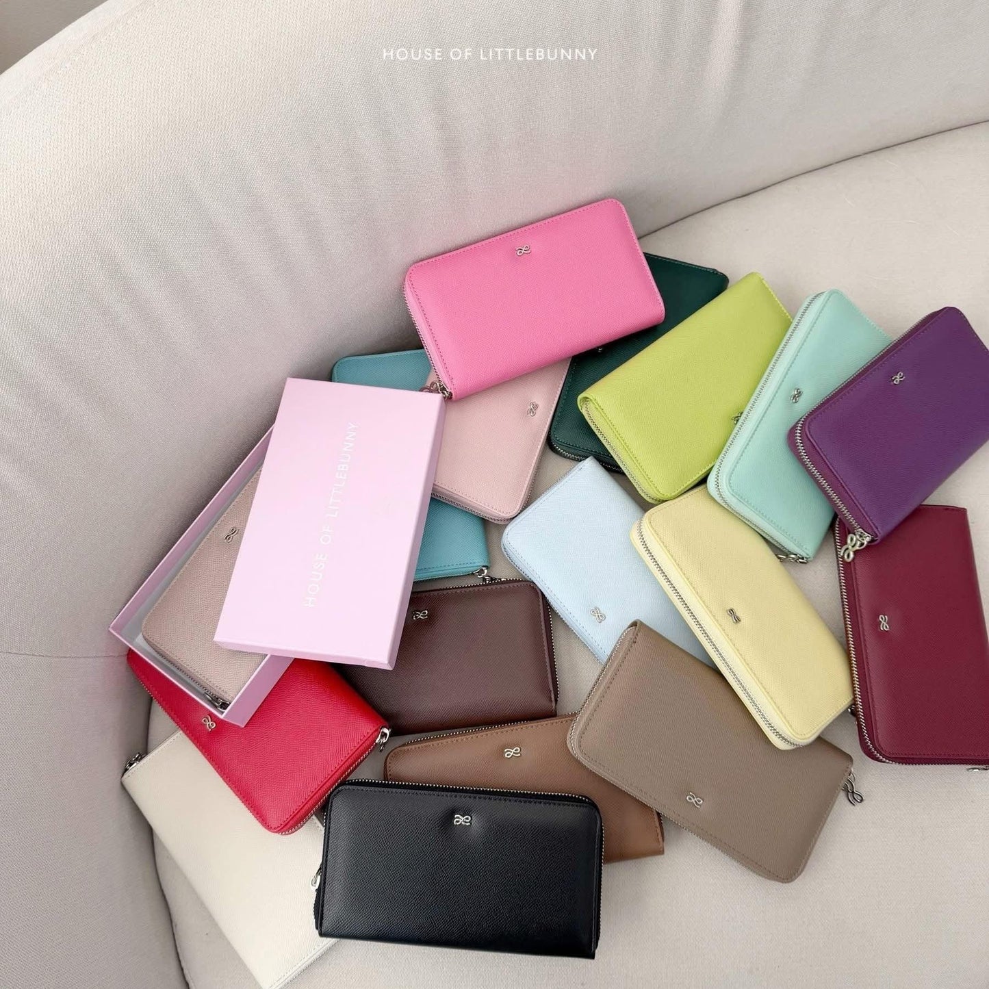 House of Little Bunny Long Zippy Wallet