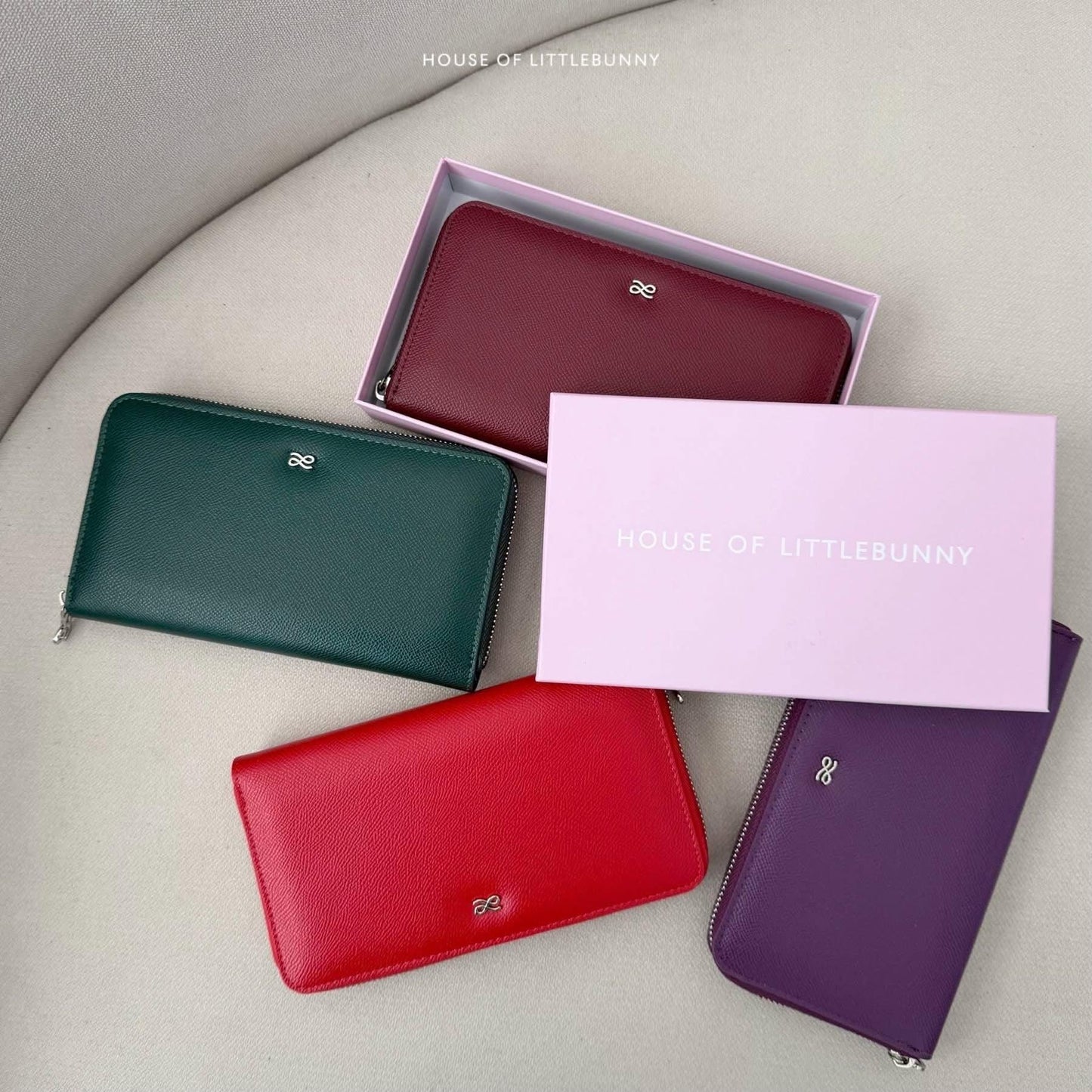 House of Little Bunny Long Zippy Wallet