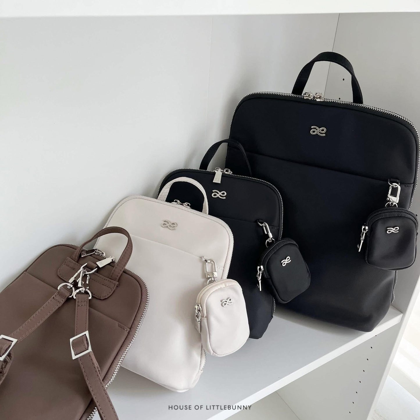 House of Little Bunny Mini Nylon Backpack - Astrid & Rose