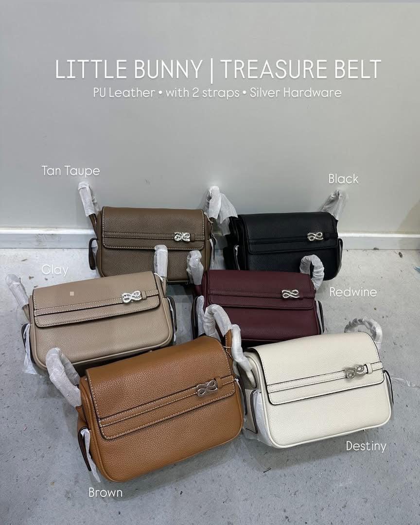 バッグ HOUSE OF LITTLE BUNNY TREASURE BELT 24 House of Little Bunny Treasure Belt 24 in Almond – Astrid & Rose
