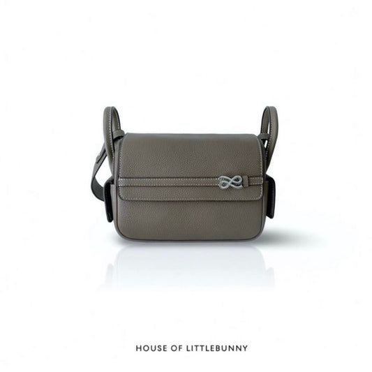 House of Little Bunny Treasure Belt 24 in Charcoal - Astrid & Rose