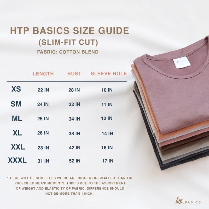 HTP Basics - Slim Fit Tees (SM) - Astrid & Rose