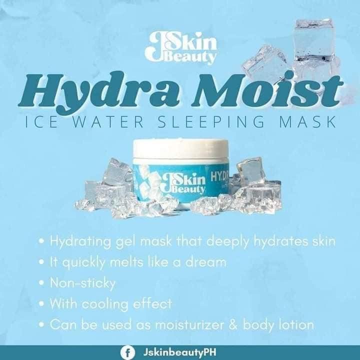 Hydra Moist Ice Water Sleeping Mask by JSkin Beauty 300g - Astrid & Rose