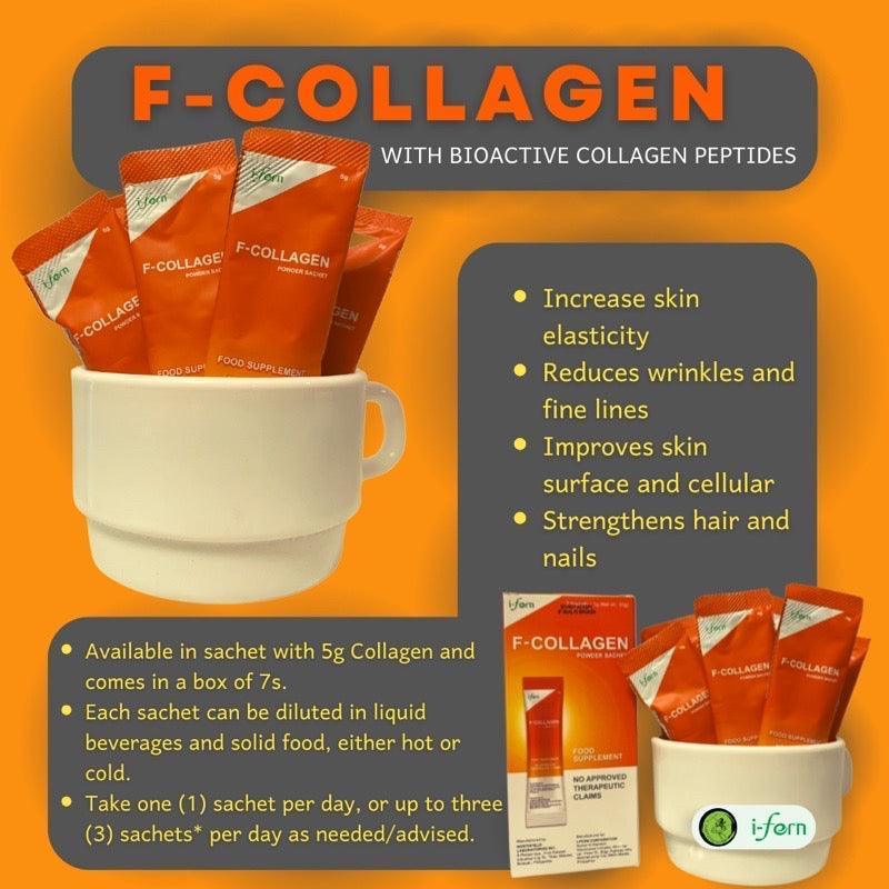 i-fern F-Collagen 7 Sachets - Astrid & Rose