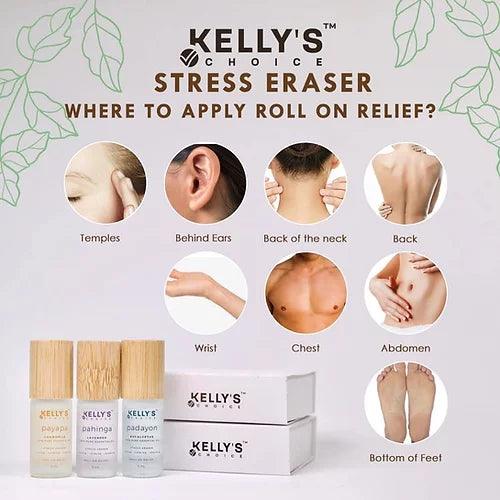 Kelly's Choice Roll on Relief Stress Reliever 100% Pure Essential Oil - Astrid & Rose