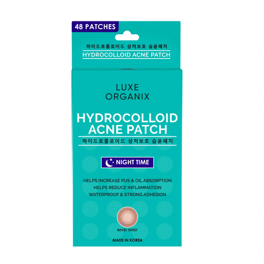 Luxe Organix Hydrocolloid Acne Patch Night Time 48s - Astrid & Rose