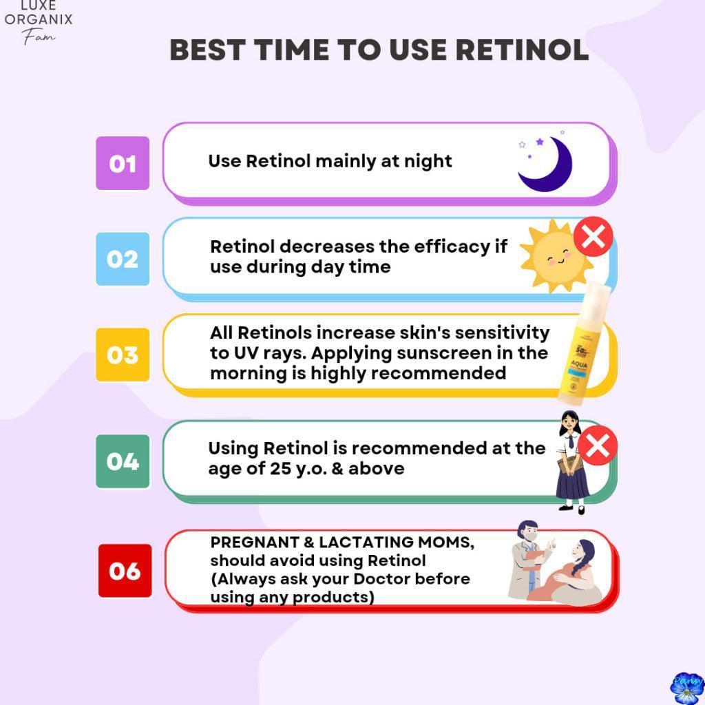 Luxe Organix Retinol + Bakuchiol Overnight Glow Gentle Treatment Cream - Astrid & Rose