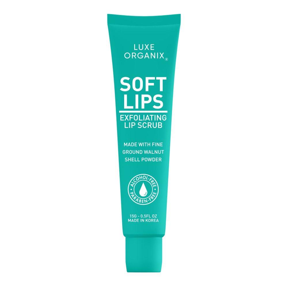 Luxe Organix Soft Lips Lip Exfoliating Scrub 15g (PREORDER) - Astrid & Rose