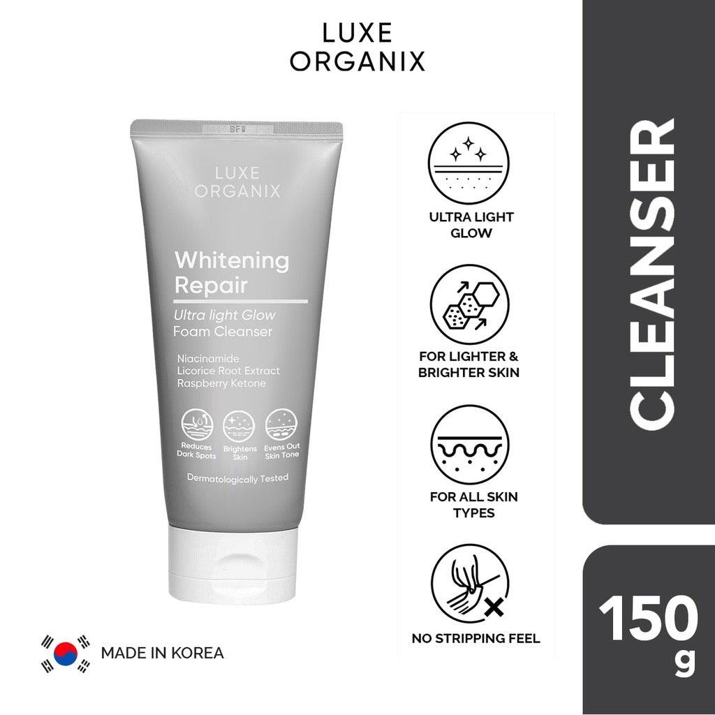 Luxe Organix Whitening Repair Cleanser Niacinamide 2% Cleanser 150ml - Astrid & Rose