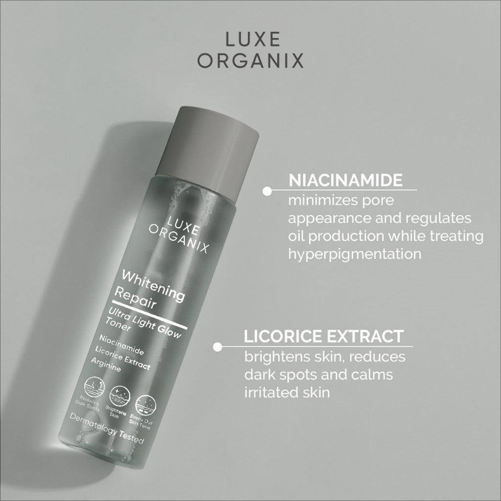 Luxe Organix Whitening Repair Essence Toner - Astrid & Rose