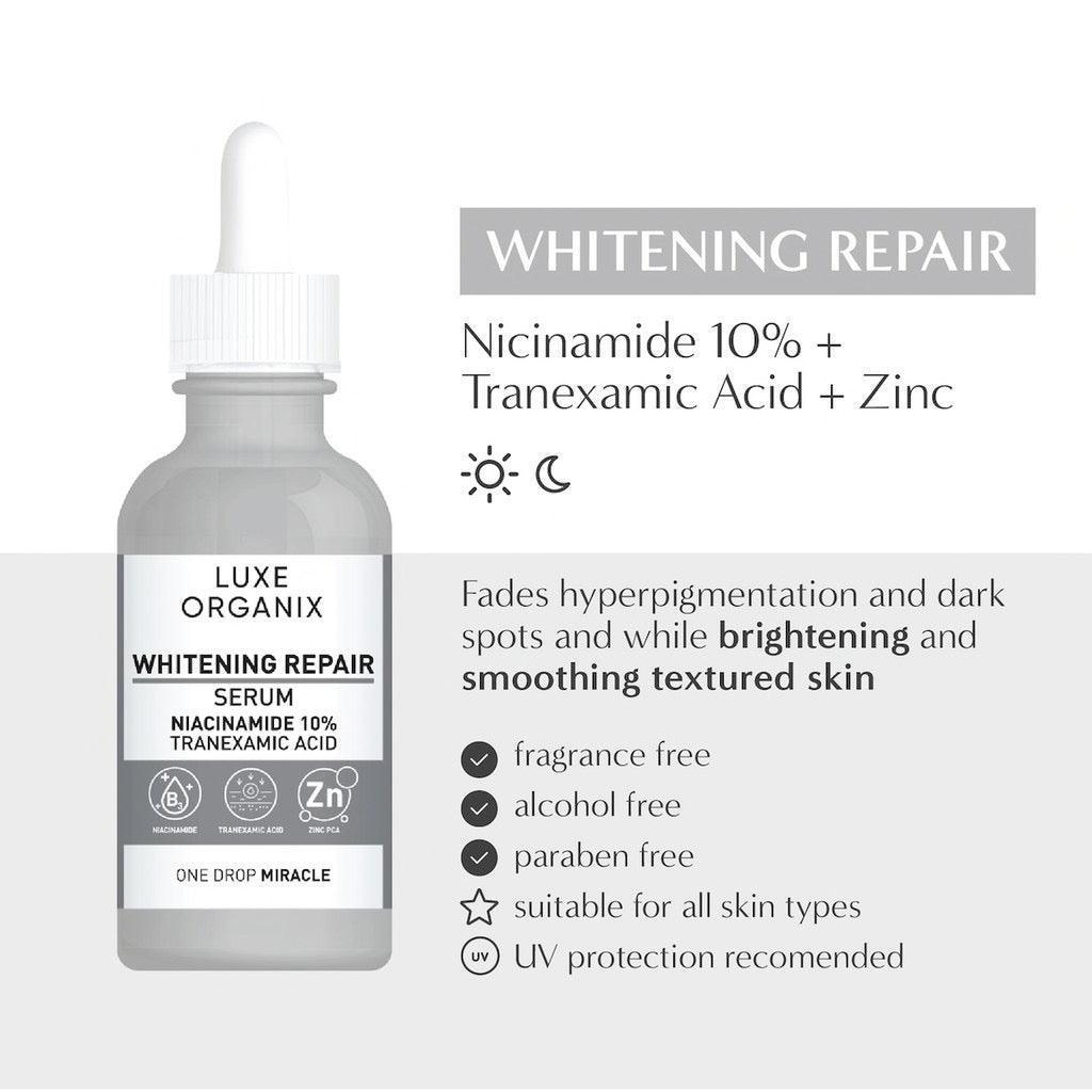 Luxe Organix Whitening Repair Niacinamide 10% Serum - Astrid & Rose