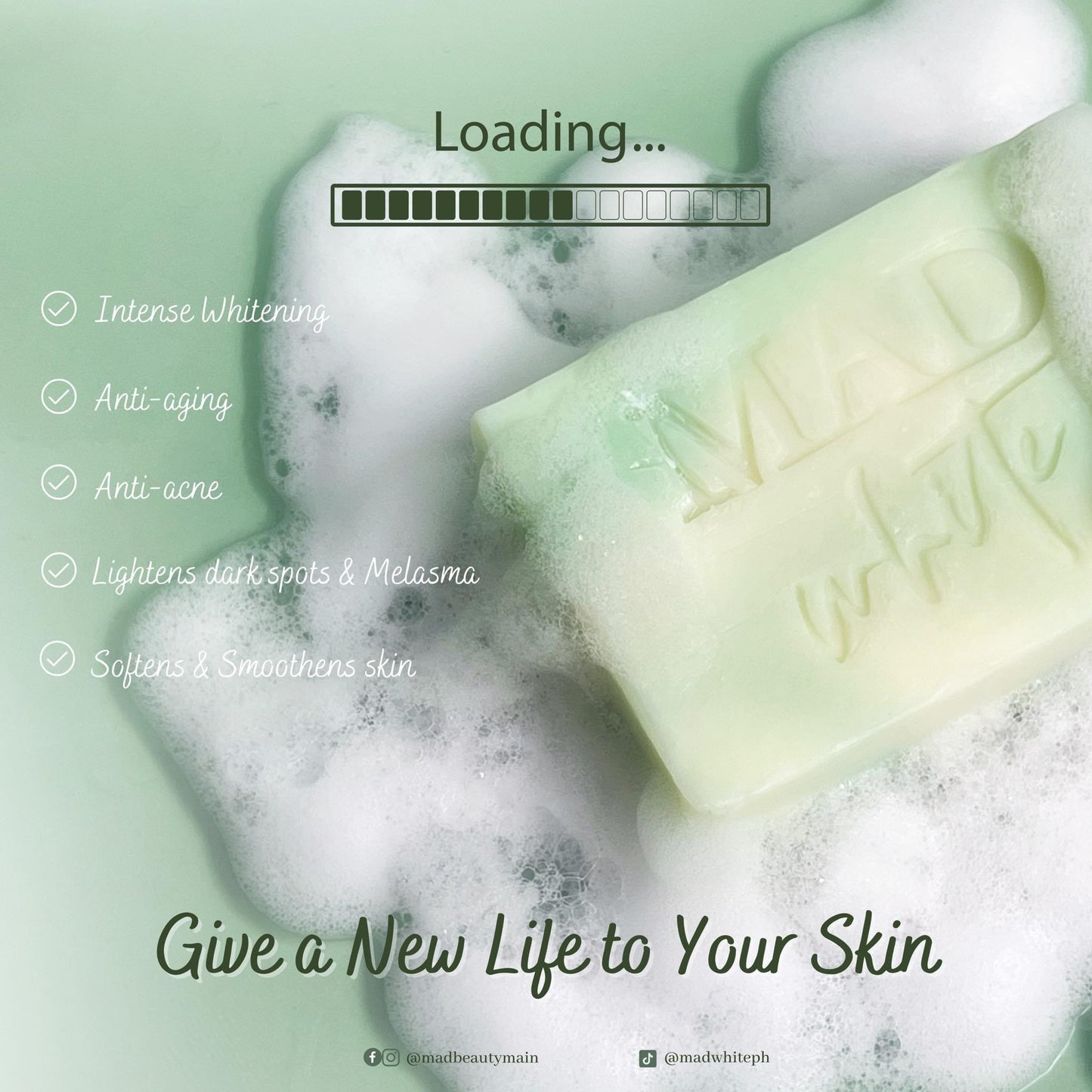 Mad White Intense Whitening Soap (PREORDER) - Astrid & Rose