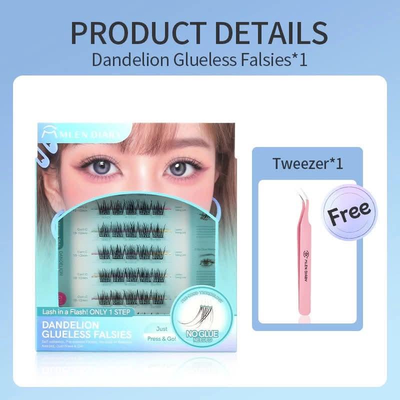 Mlen Diary Glue Free False Eyelashes - Astrid & Rose