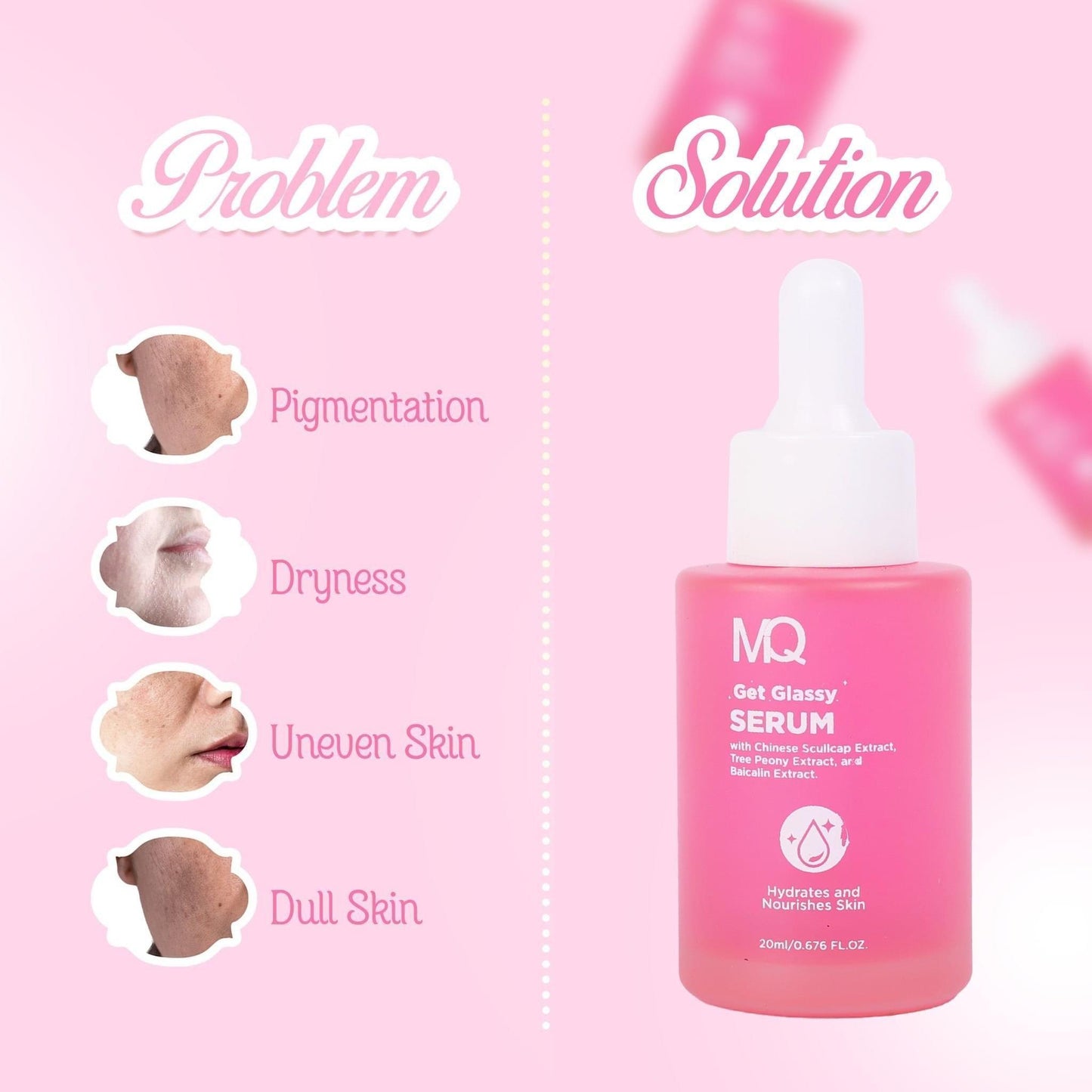 MQ Cosmetics Get Glassy Perfecting Serum 30ml - Astrid & Rose
