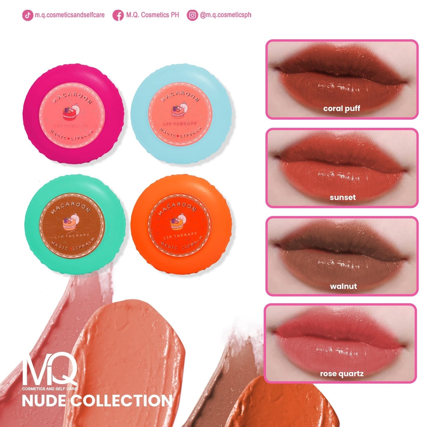 MQ Cosmetics Lip Therapy Magic Lip Balm in Walnut (PREORDER) - Astrid & Rose