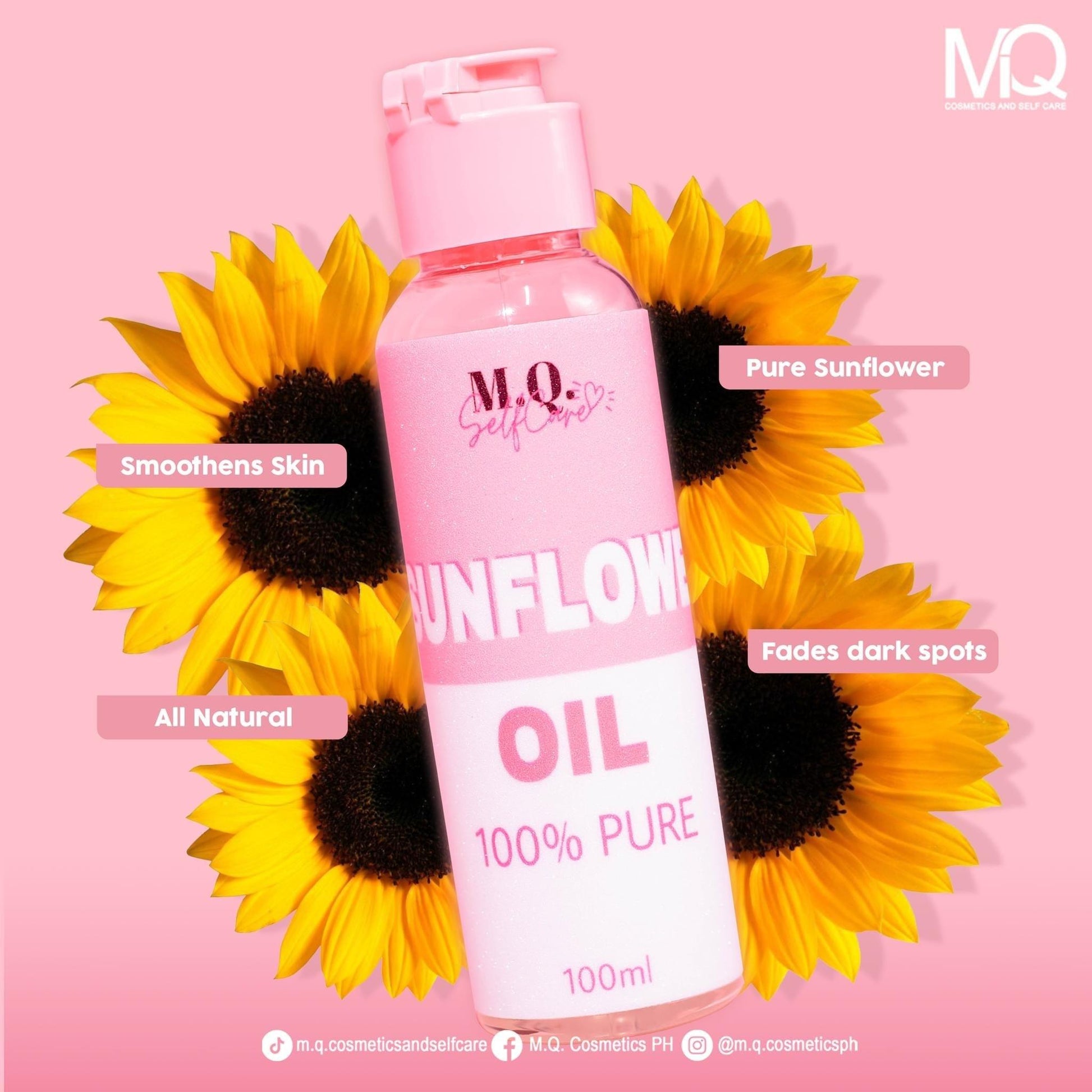 MQ Cosmetics Sunflower Oil - Astrid & Rose