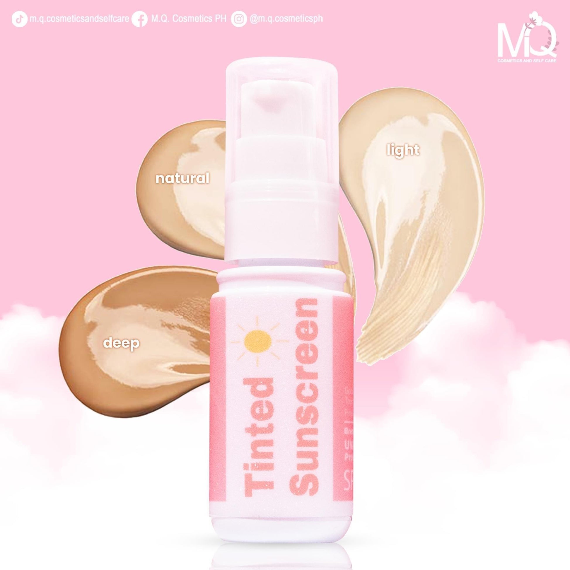 MQ Cosmetics Tinted Sunscreen - Astrid & Rose