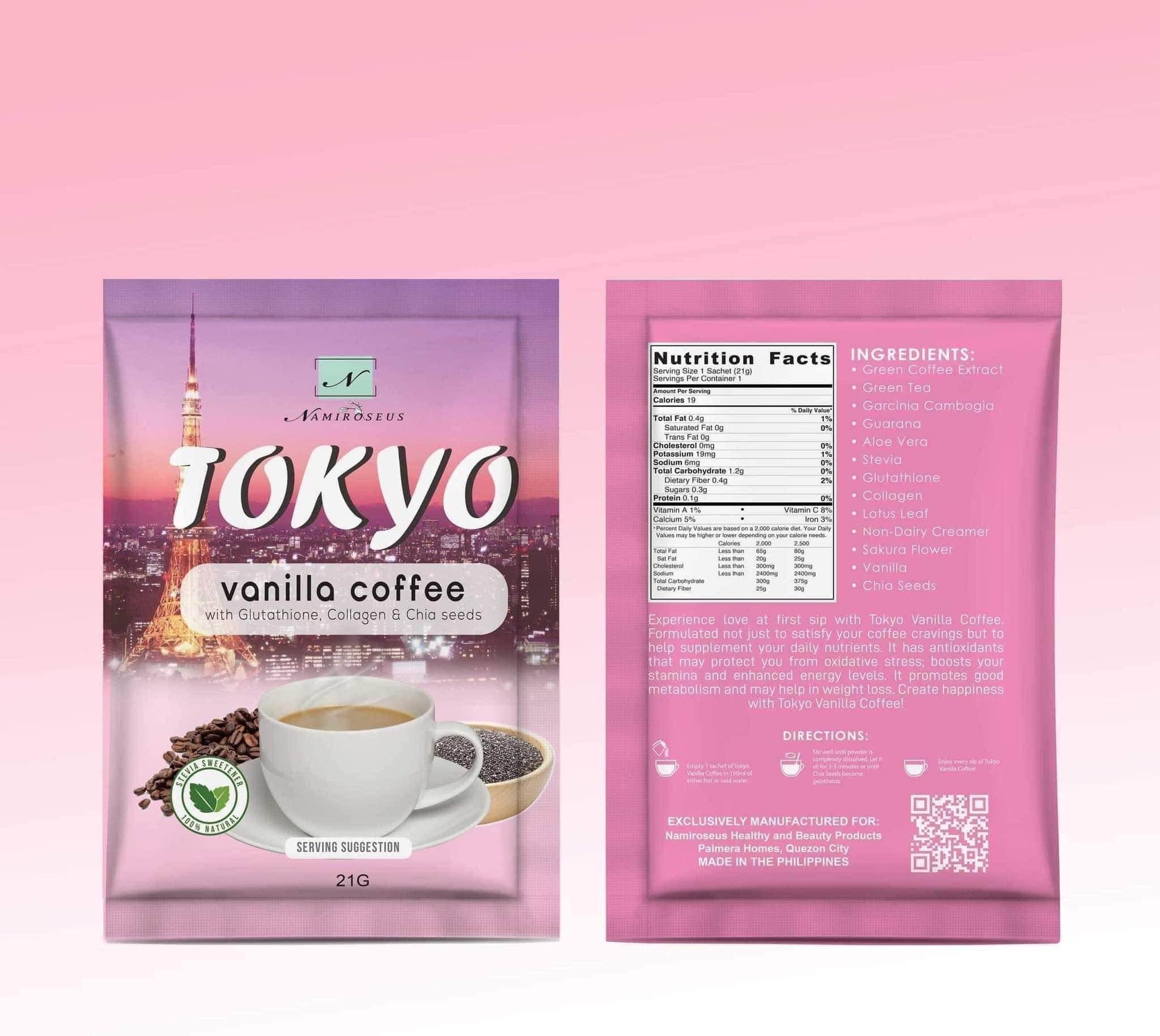 Namiroseus Tokyo Vanilla Coffee - Astrid & Rose