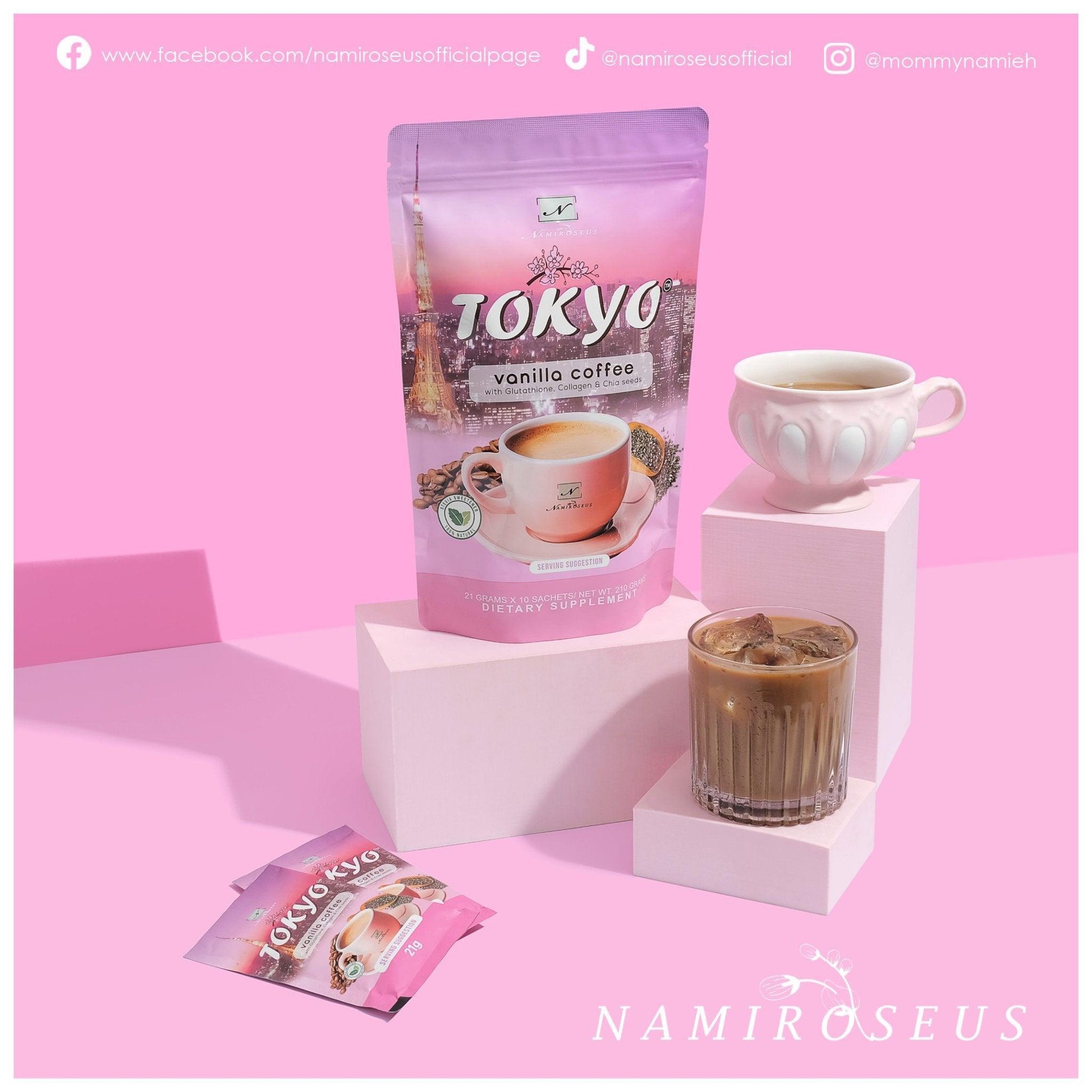 Namiroseus Tokyo Vanilla Coffee - Astrid & Rose