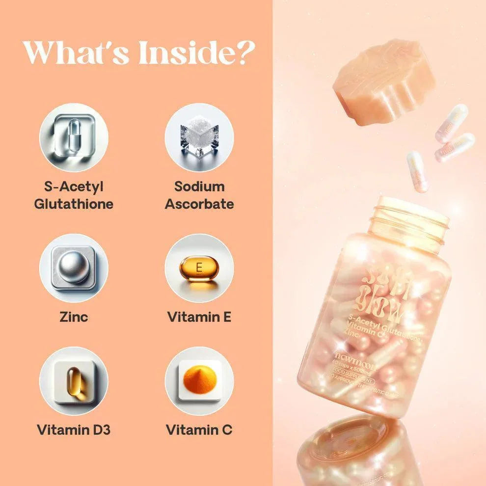 new moon s-acetyl glutathione supplement The ultimate summer getaway essential is here Soft Glow+ is packed with ingredients to help you glow with confidence through every adventure, making every beach day and golden hour moment feel NEW MOON Brightening S-Acetyl Glutathione