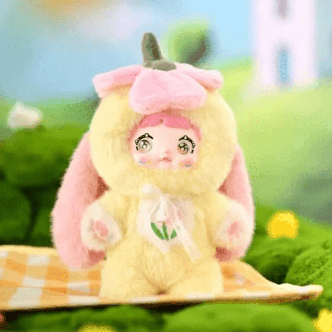 Nommi V2 Garden Rabbit Plush Box - Astrid & Rose
