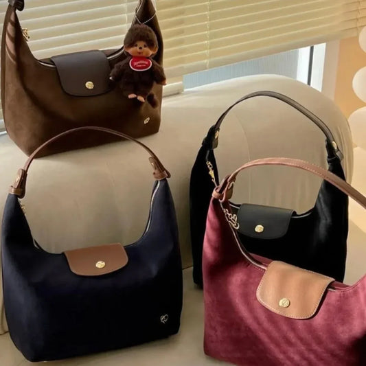 Pony Moya Large Suede Bag