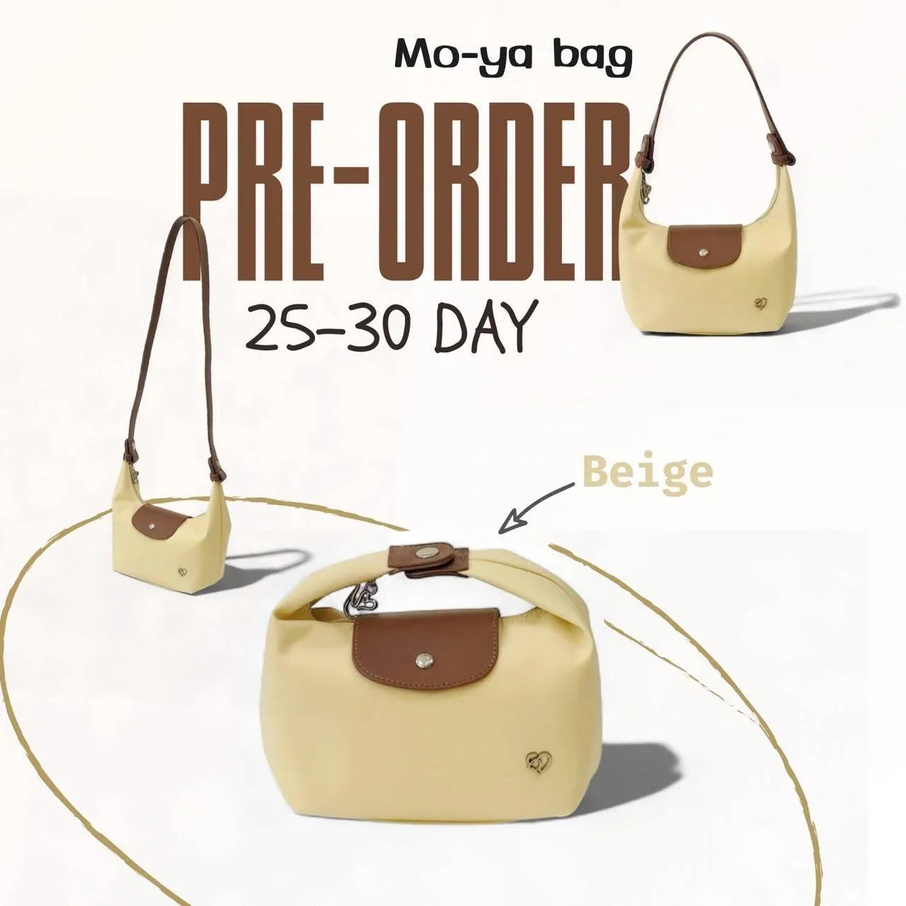 Pony Moya Nylon Bag - Astrid & Rose