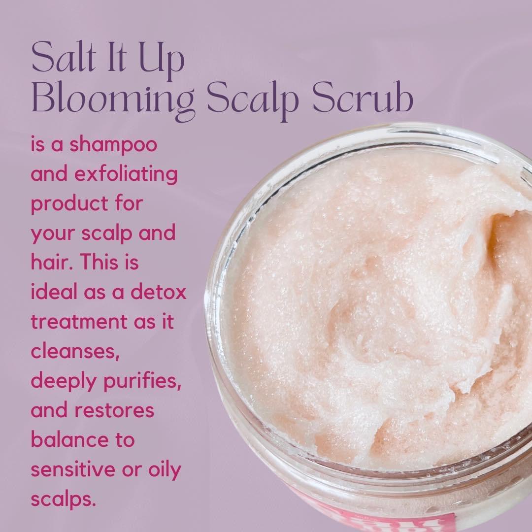 Puff and Bloom Salt It Up Blooming Scalp Scrub - Astrid & Rose