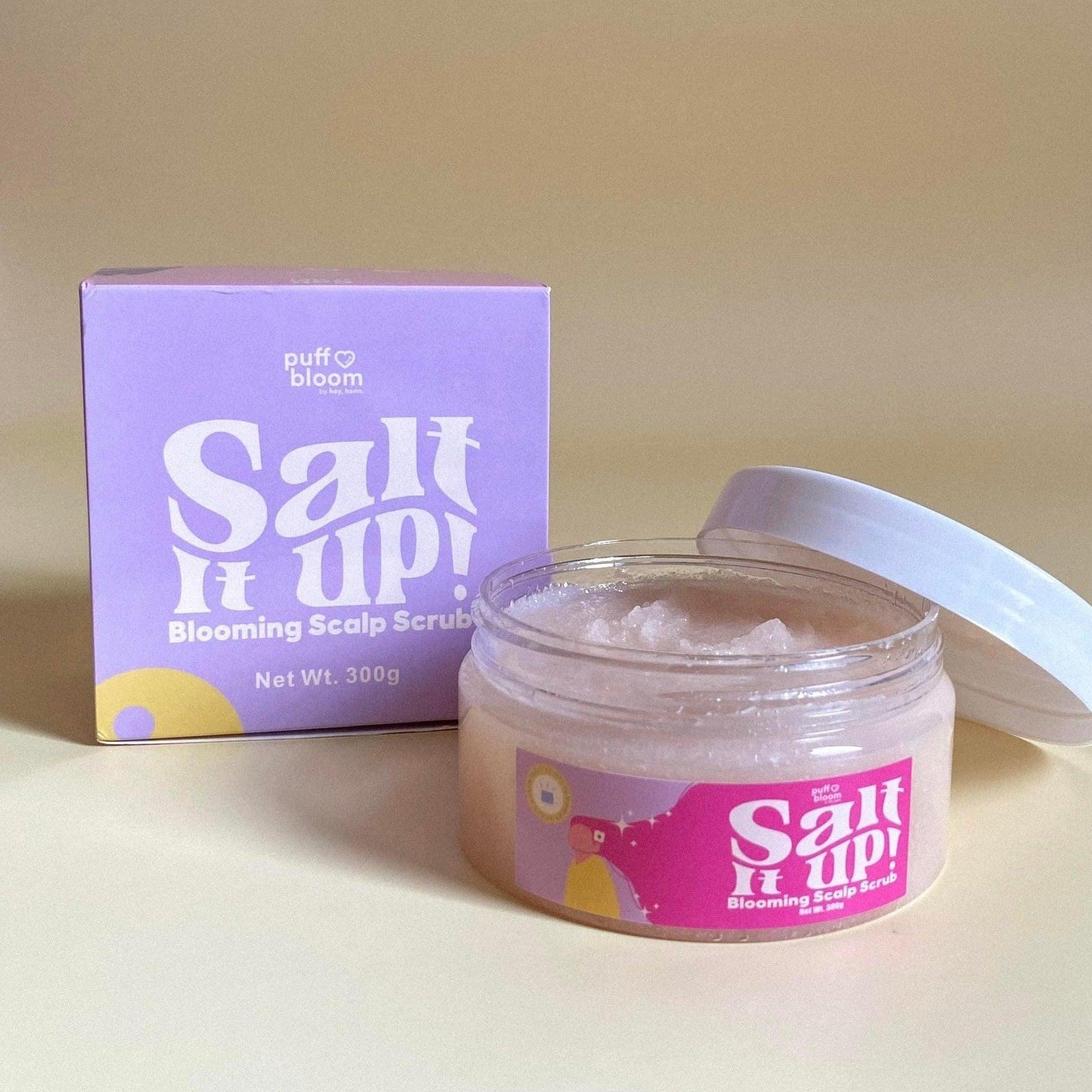 Puff and Bloom Salt It Up Blooming Scalp Scrub - Astrid & Rose