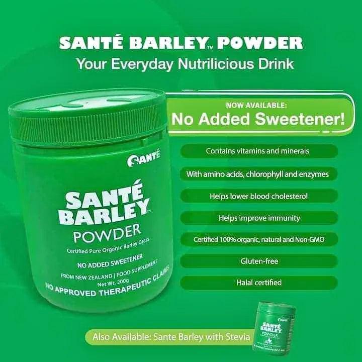 Santé Pure Barley Canister 200g - Astrid & Rose