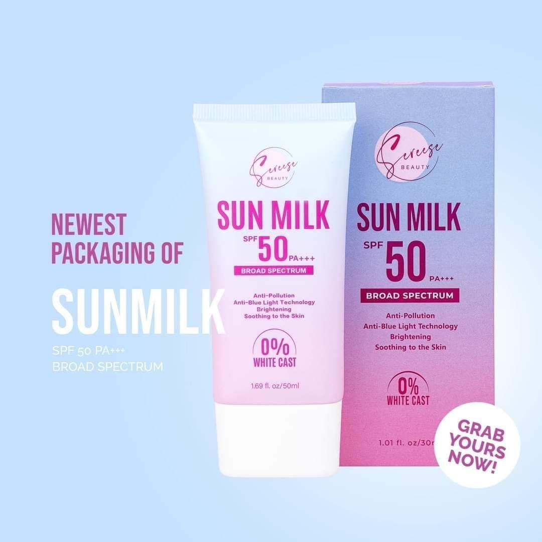 Sereese Beauty Sun Milk SPF50 - Astrid & Rose