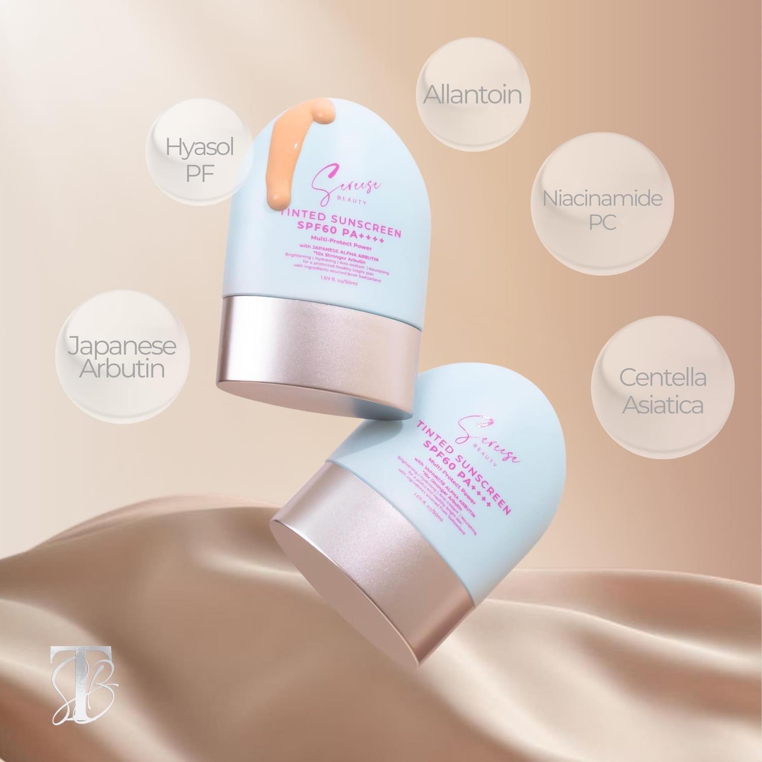 Sereese Beauty Tinted Sunscreen SPF 60 - Astrid & Rose