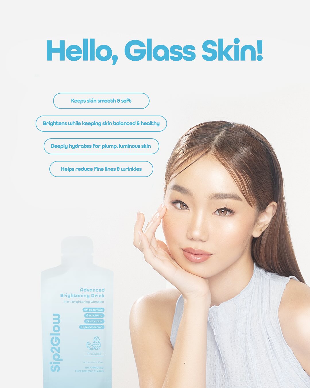 Sip2Glow Advanced Brightening Drink - Astrid & Rose