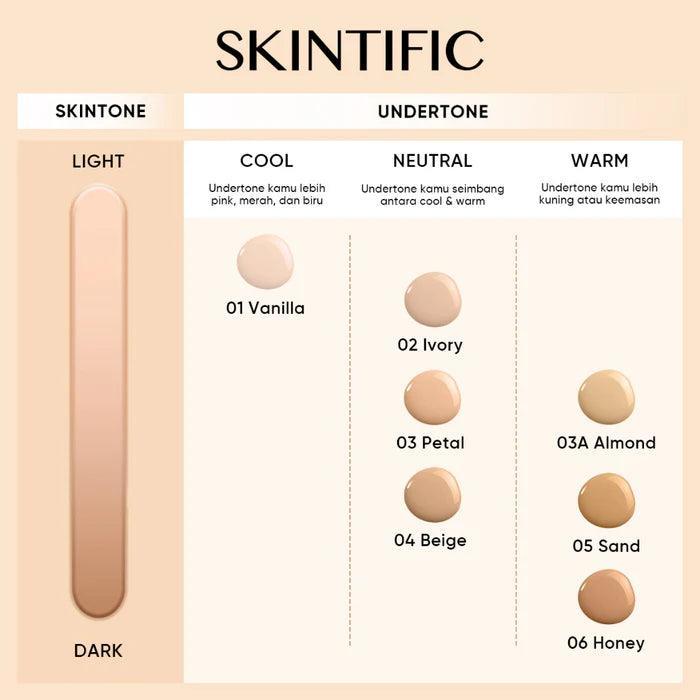 Skintific Cover All Perfect Cushion 24H Long-lasting SPF35 PA++++ - Astrid & Rose