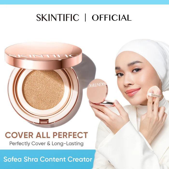 Skintific Cover All Perfect Cushion 24H Long-lasting SPF35 PA++++ - Astrid & Rose