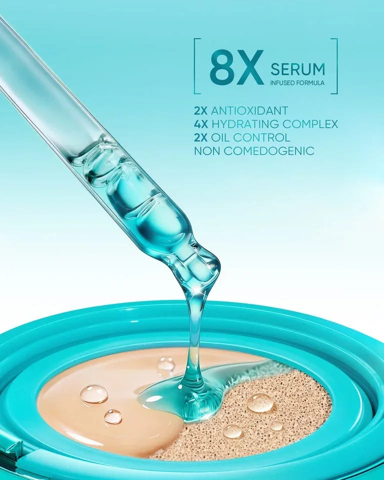 Skintific Perfect Stay Serum Matte Cushion