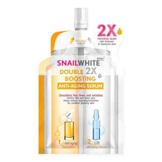 Snail White Double Boosting Anti-Aging Serum 4ml+4ml - Astrid & Rose